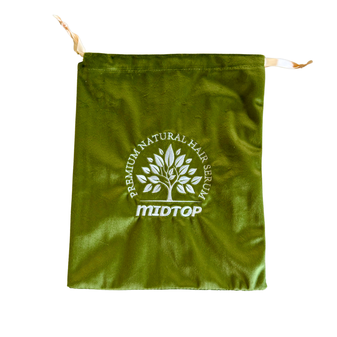 Vintage Embroidered Velvet Gift Bag