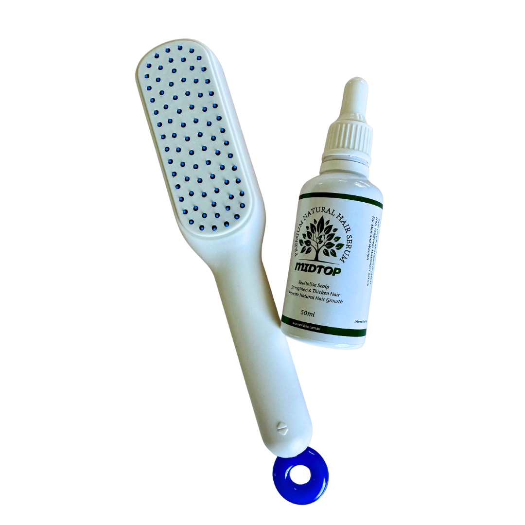 Easy-to-Clean Detangling Hair Brush